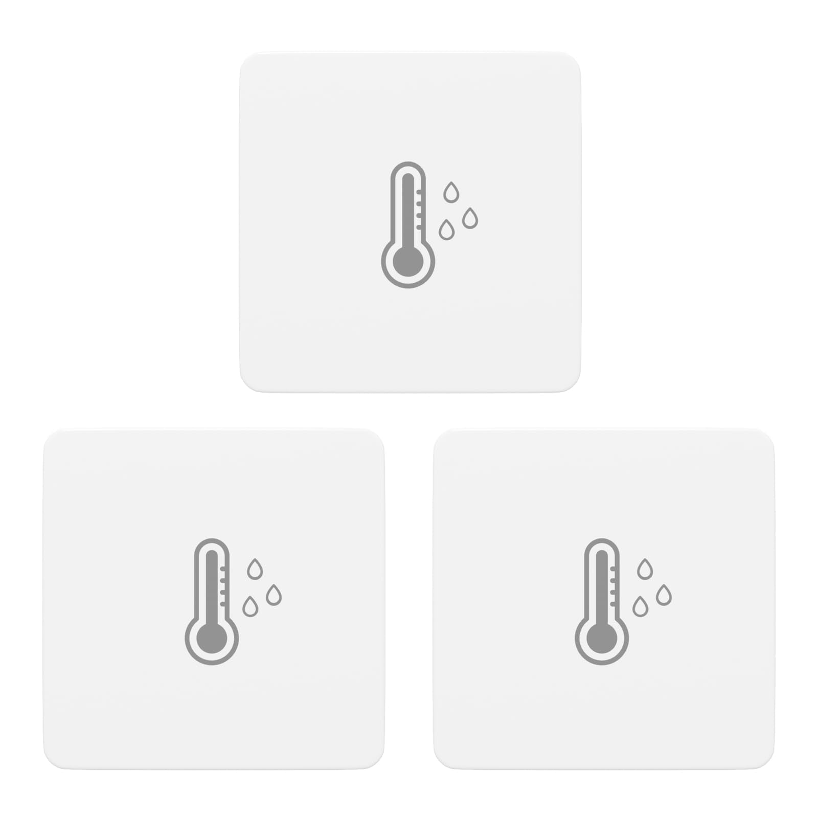 ThirdReality Zigbee Temp Humidity Sensor Lite 3-pack, compact indoor sensors for precise readings.