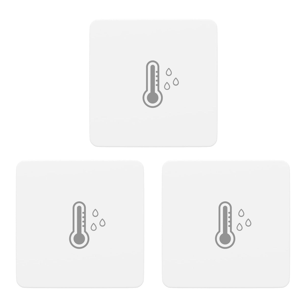 ThirdReality Zigbee Temp Humidity Sensor Lite 3-pack, compact indoor sensors for precise readings.
