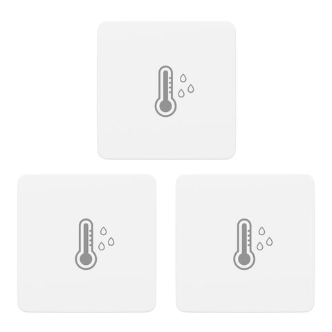 ThirdReality Zigbee Temp Humidity Sensor Lite 3-pack, compact indoor sensors for precise readings.