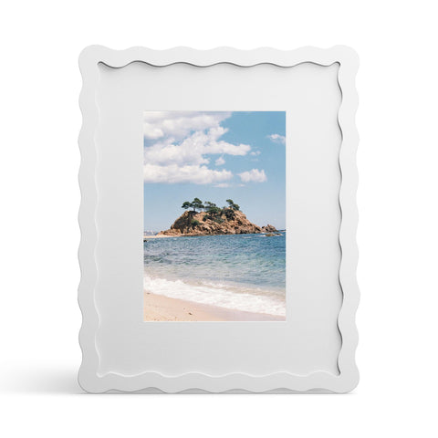 THKRLOF 8x10 frame with mat displays a 5x7 photo clearly
