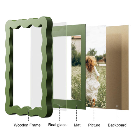 THKRLOF durable MDF wood construction blends with any decor.