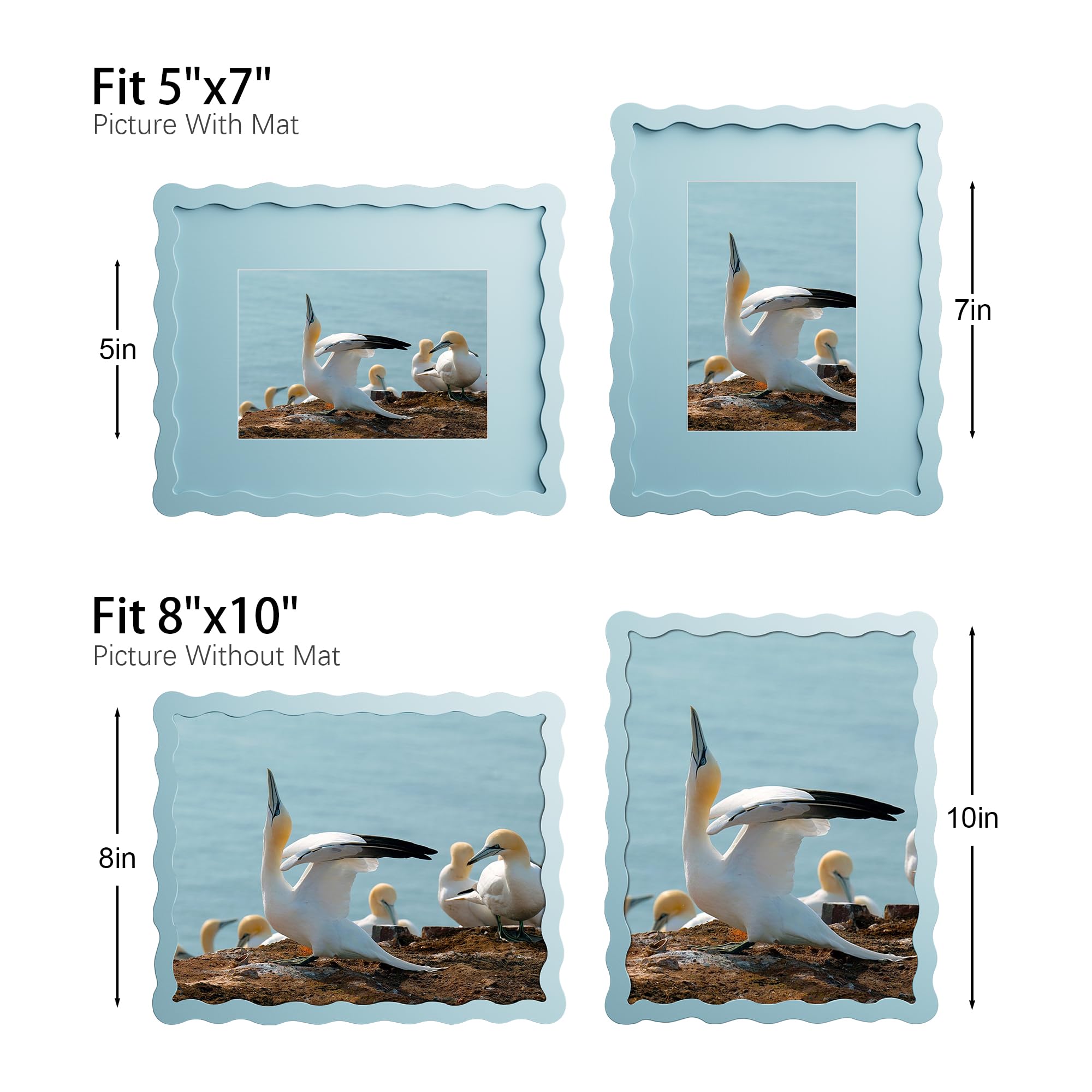 THKRLOF real glass and MDF wood protect photos clearly.