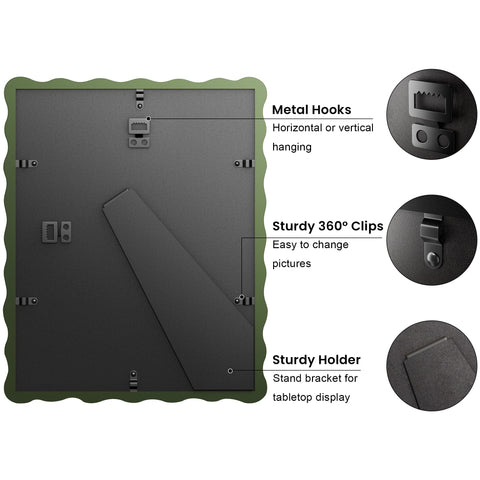 THKRLOF real glass provides clear viewing and sturdy protection.