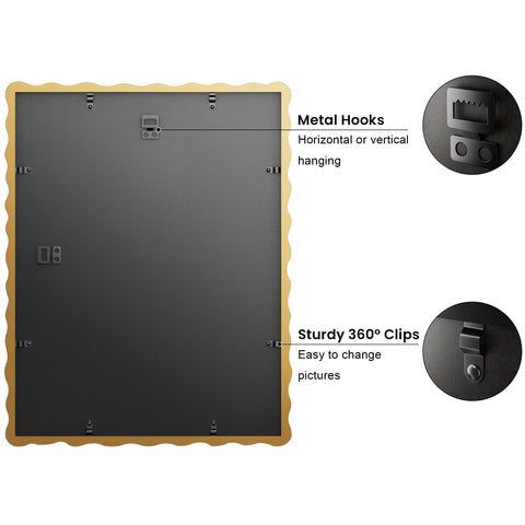 thkrlof rotating back snaps enable quick photo changes.