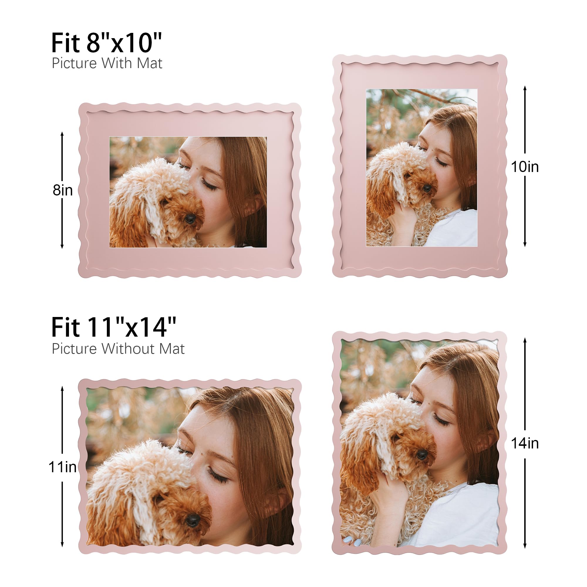 THKRLOF rotating back snaps enable easy photo swaps.