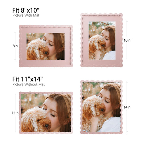 THKRLOF rotating back snaps enable easy photo swaps.