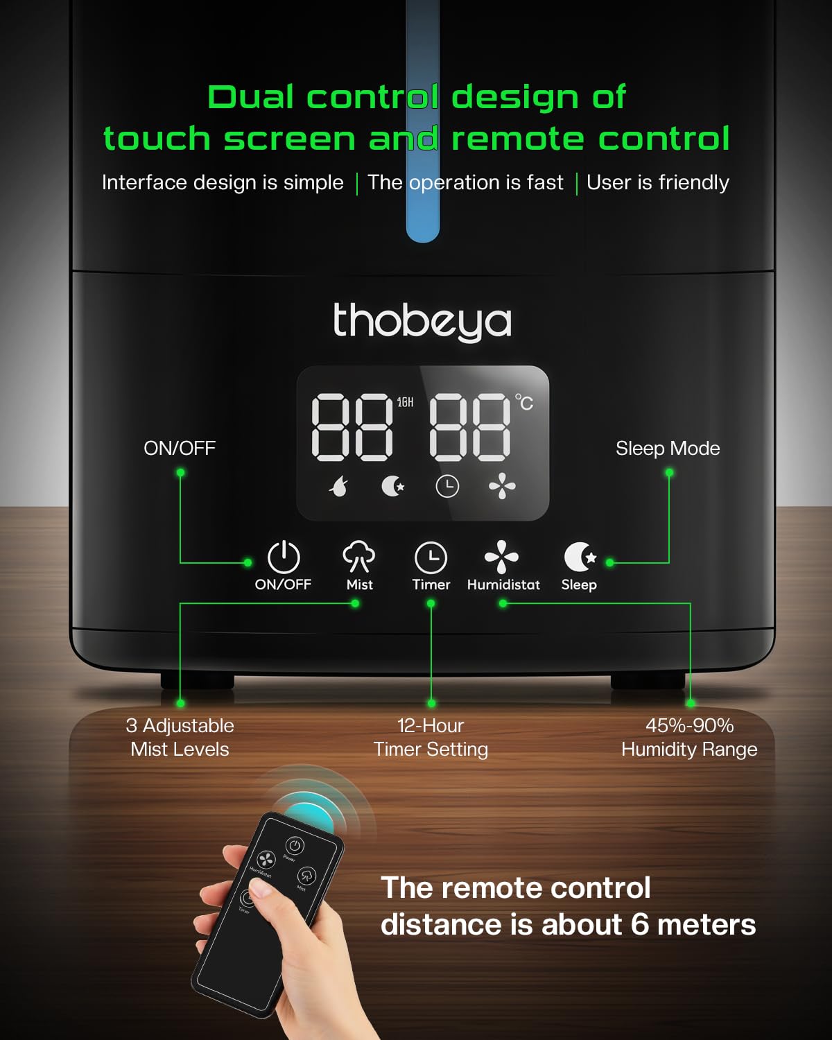 THOBEYA 24/7 support and warranty for peace of mind