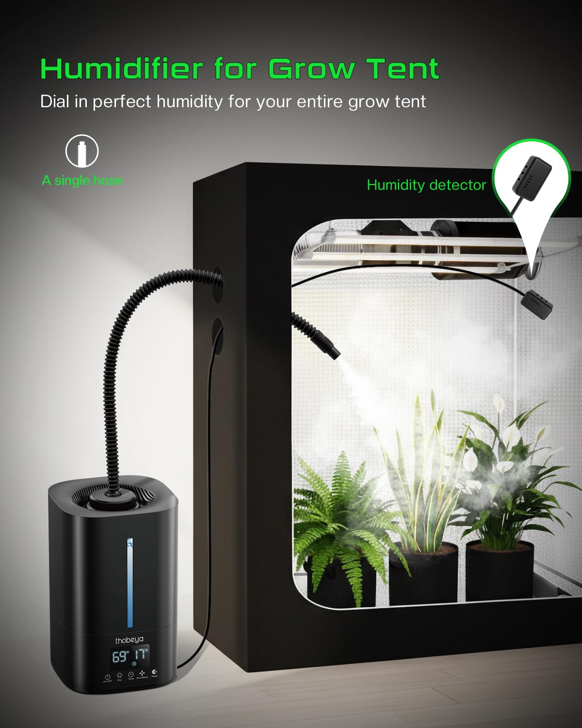 THOBEYA top-fill design for quick refilling