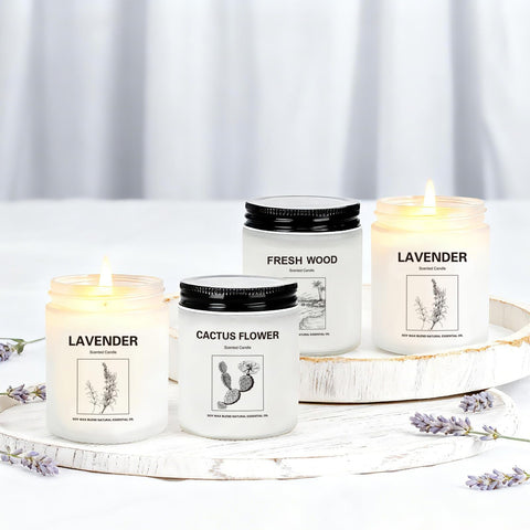 THORNWOLF Gift packaging of the 4-pack candle set