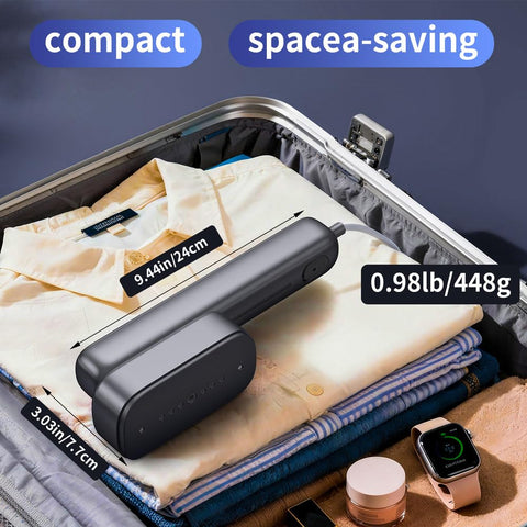 THRILTH portable steamer cord extended for flexible hotel setups