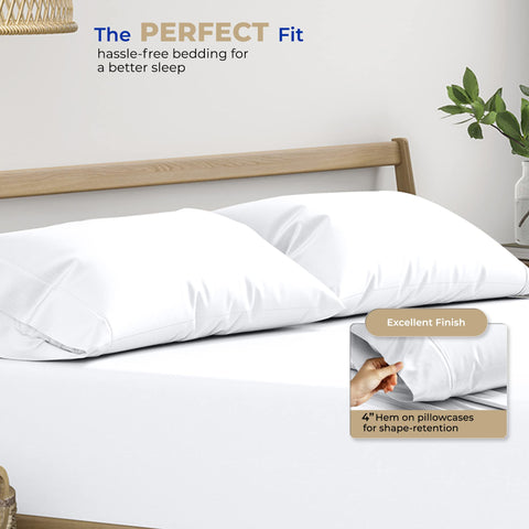 Thread Spread Glee pillowcase color stays bright thanks to mercerized cotton