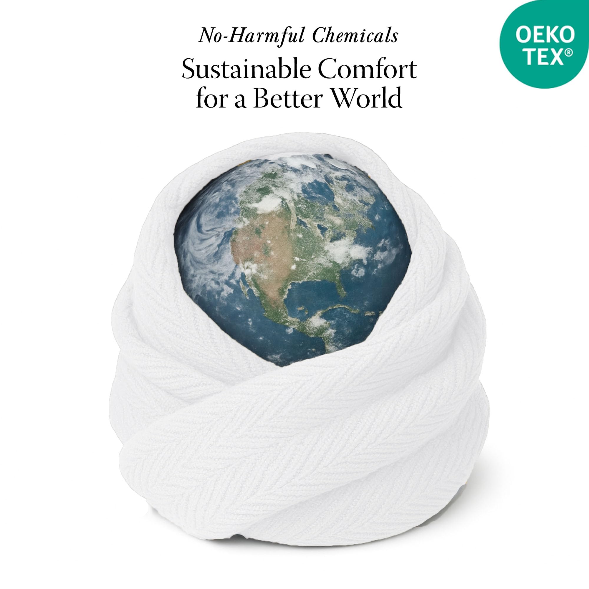 Threadmill OEKO-TEX certified cotton blanket ensuring safety and quality.
