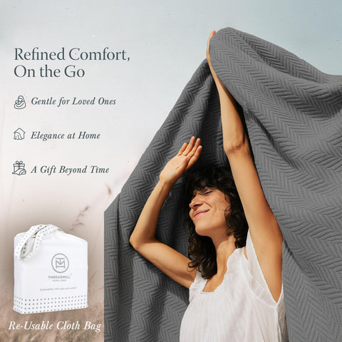 Threadmill OEKO-TEX certified blanket prioritizes safety and sustainability