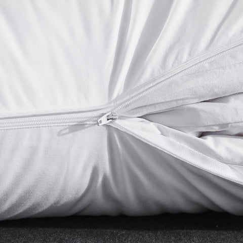 Three Geese assembled pillow layers view showing adjustable loft configuration