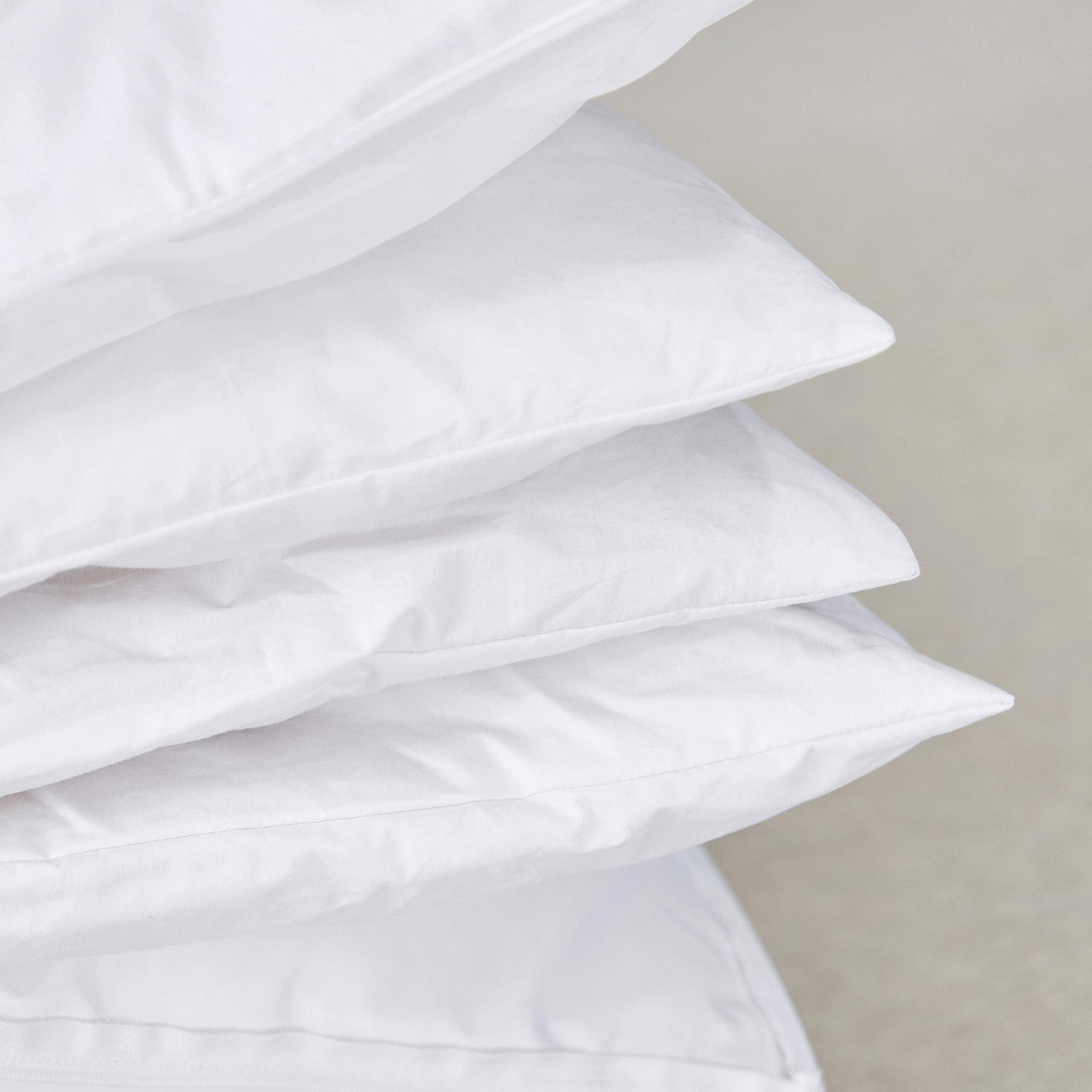Three Geese packaging included highlights convenient two-pack for shared or extra pillows