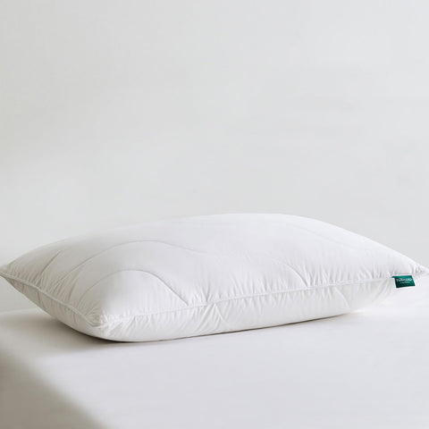 Three Geese pillow-packaging showcases hotel-grade quality suitable for gifting.