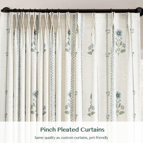 Three Girls curtains provide privacy with softly diffused daylight.