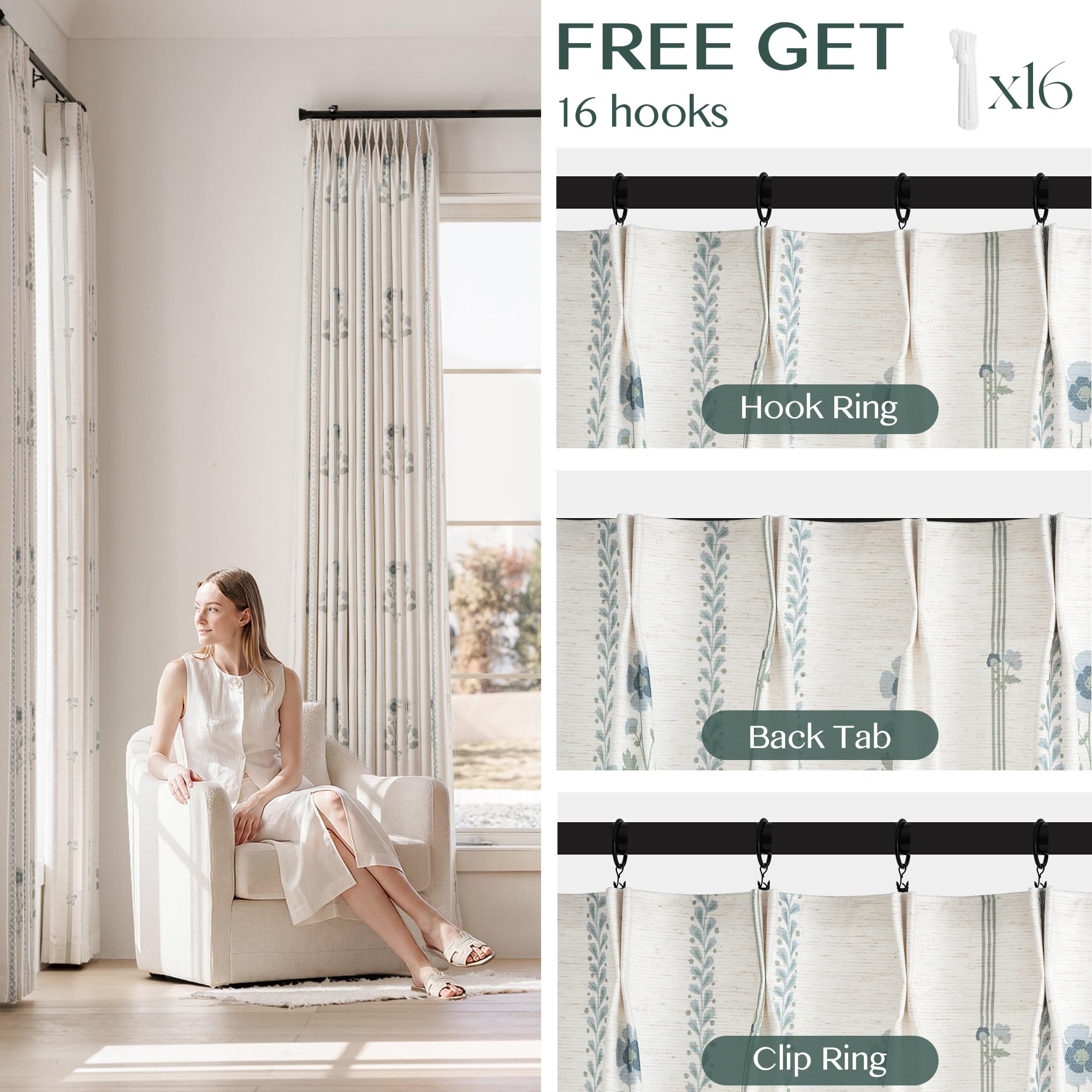 Three Girls privacy-friendly curtains balance light and comfort