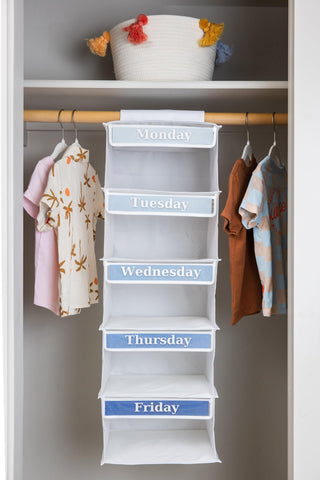 Three Sweet Peas Co weekly organizer helps streamline busy mornings