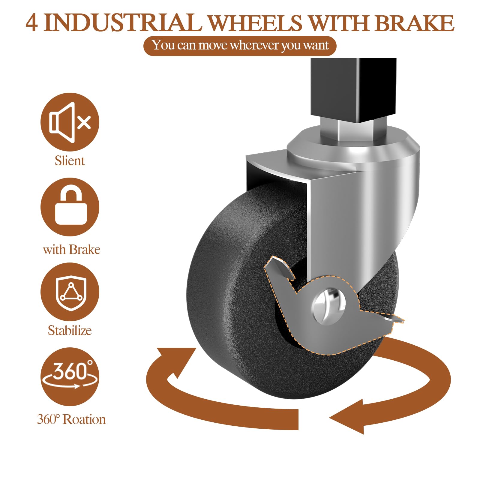 ThreeHio cart stored in laundry room doubles as portable utility shelf