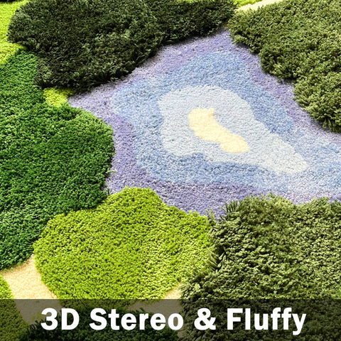 THRILRUG soft microfiber pile feels cloud-like under bare feet.