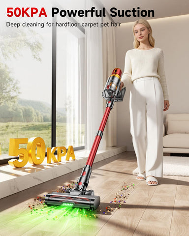 Thryveo HyperVac X10 runtime modes displayed for optimized cleaning sessions