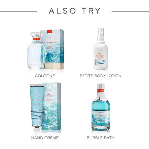 Thymes Aqua Coralline living-room-decor image showcases scent enhancing home ambiance with coastal notes.