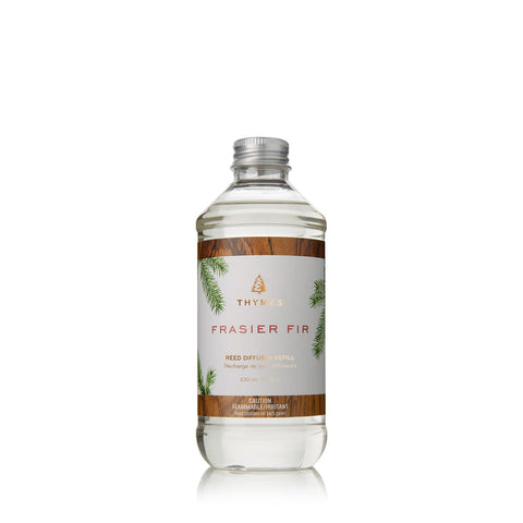 Thymes Frasier Fir diffuser oil refill bottle for effortless renewal.