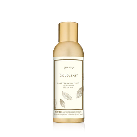 Thymes Home Fragrance Mist spray bottle releasing jasmine and rose notes for a fresh living space.