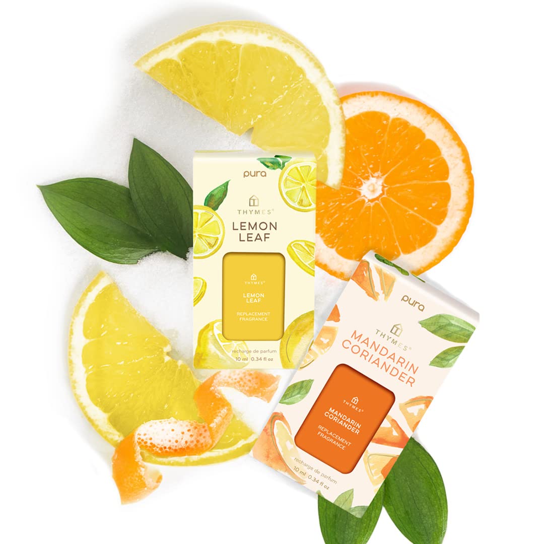 Thymes Pura Lemon Verbena Note refill: sunny, uplifting atmosphere