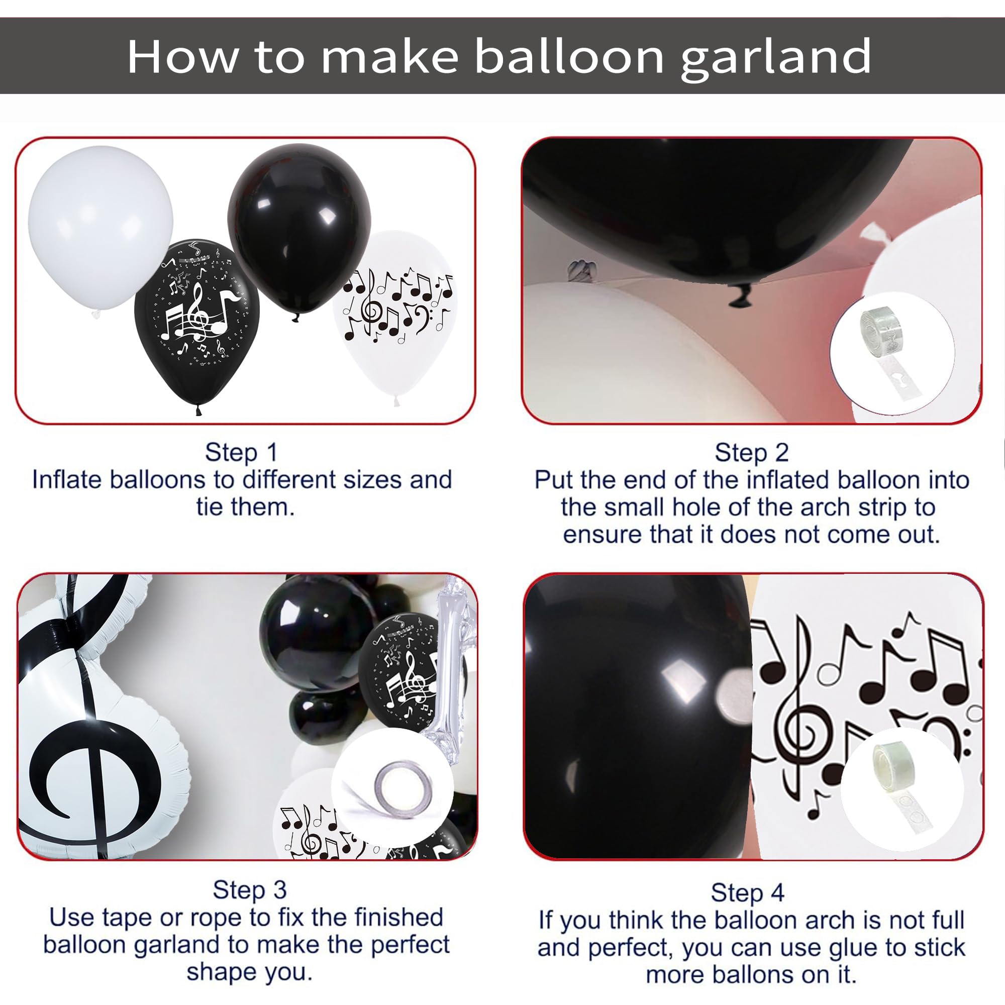 TiAaihion white latex balloon 12 inch versatile filler