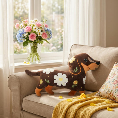 Tian Zhun dachshund pillow gift moment ready to brighten any room