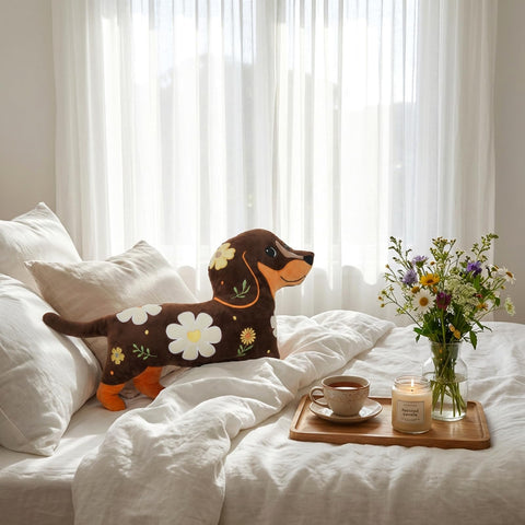 Tian Zhun decorative dachshund cushion for cozy home decor