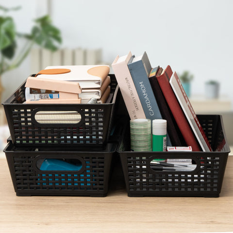 Tiawudi 6-pack set suits dorm or office storage.
