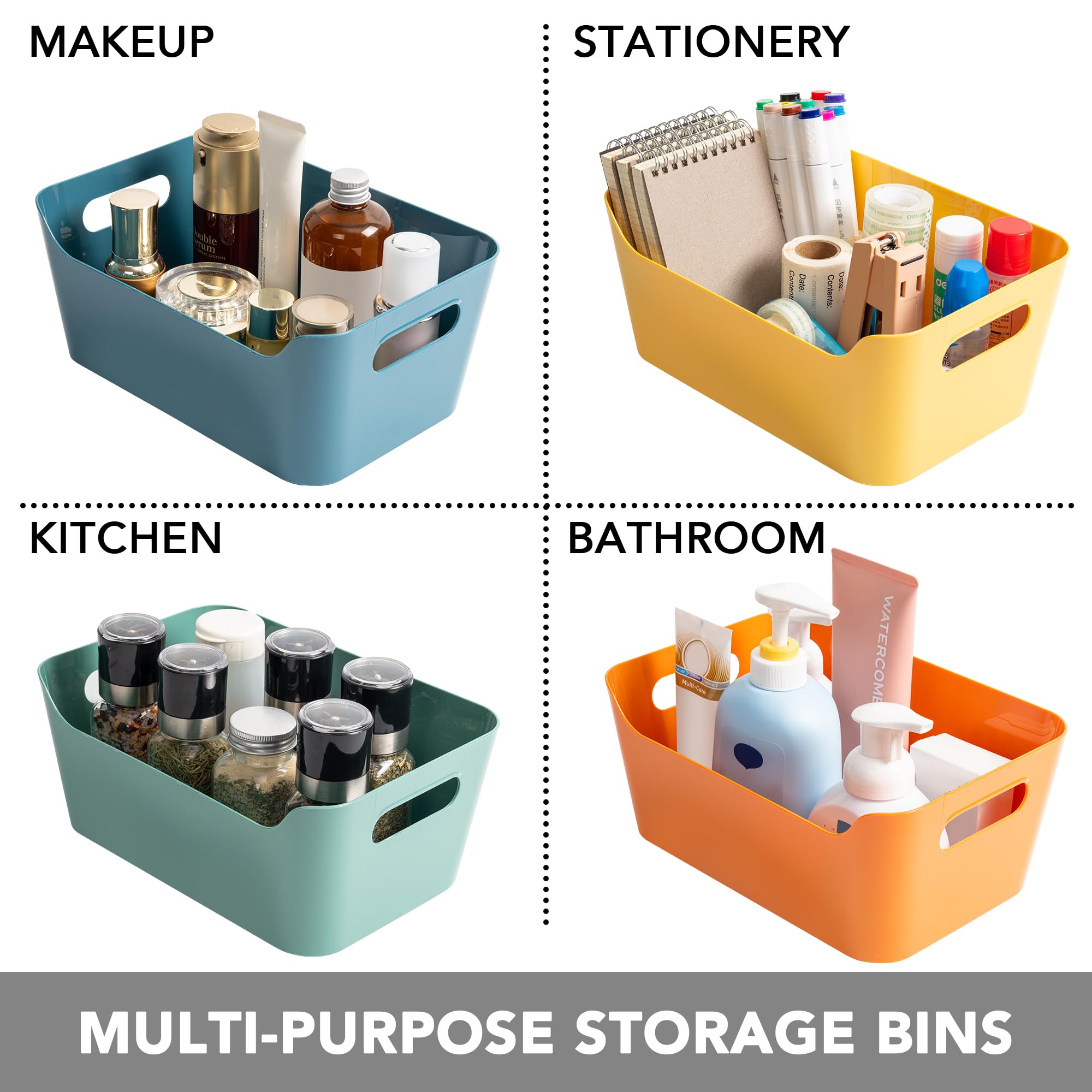 Tiawudi compact drawer bin ready for closet or cabinet storage.