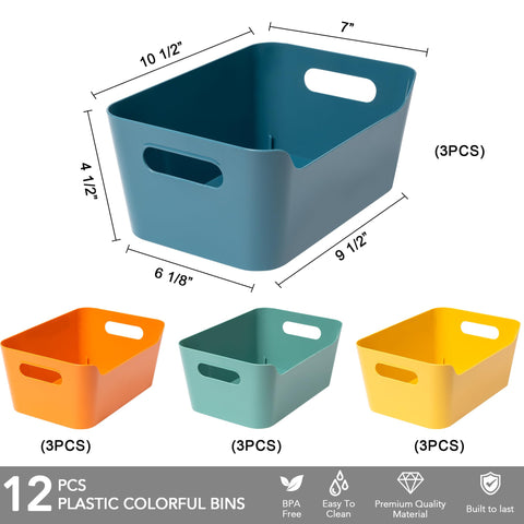 Tiawudi easy-grip bin shows side handles for effortless lifting and reorganization.