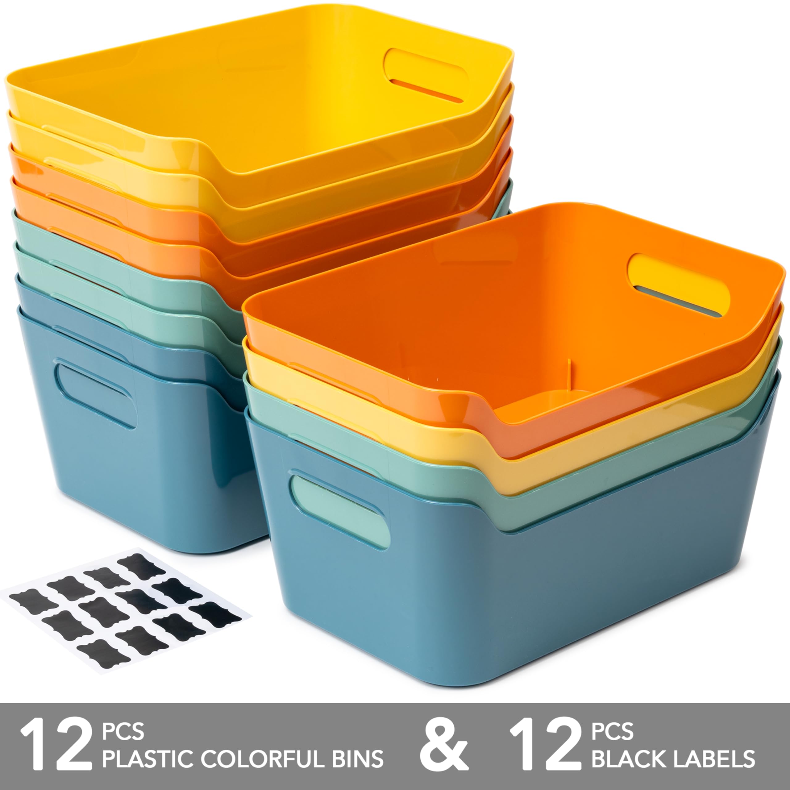 Tiawudi storage bin with round design and smooth edges adds elegance to any room.