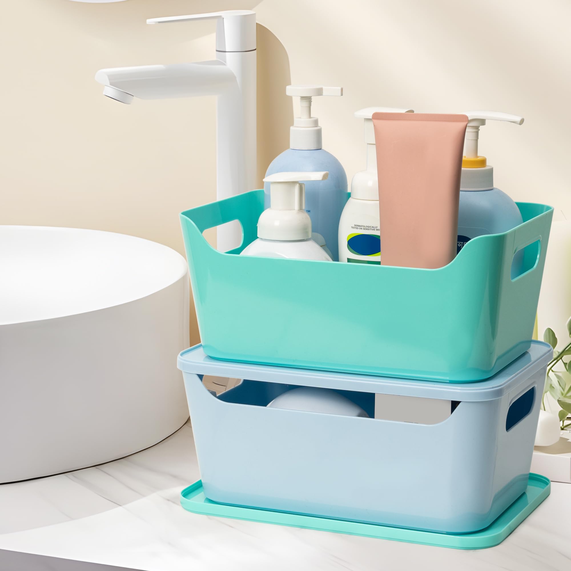 Tiawudi versatile bins suit kitchen, bathroom, and office spaces