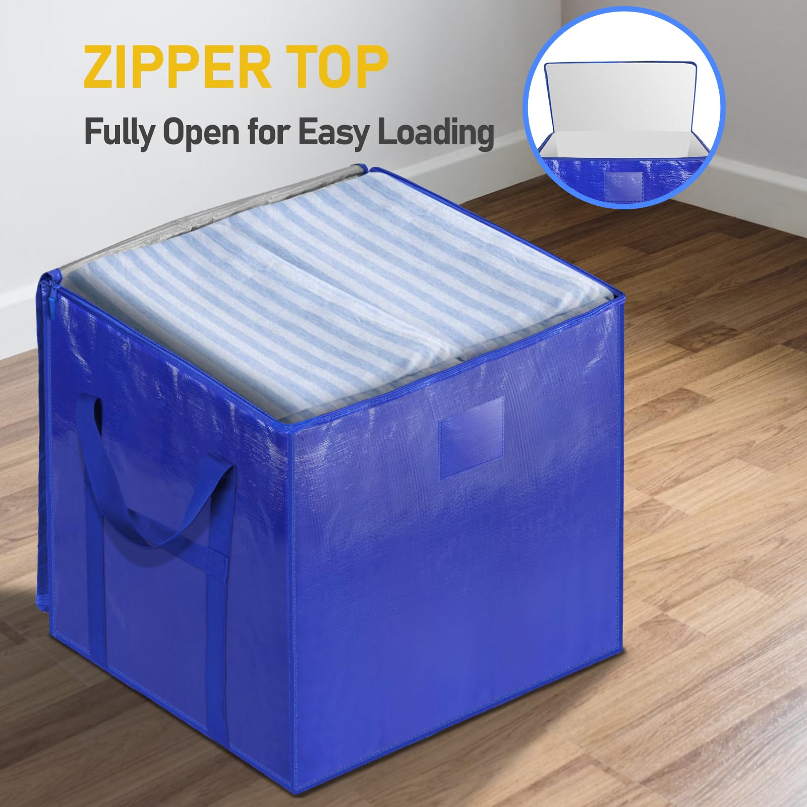 TICONN waterproof PE material protects contents during transit.