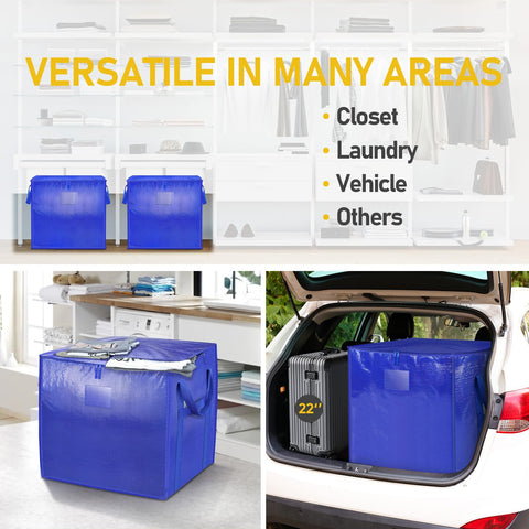 TICONN 60-gallon waterproof material protects contents in damp environments.