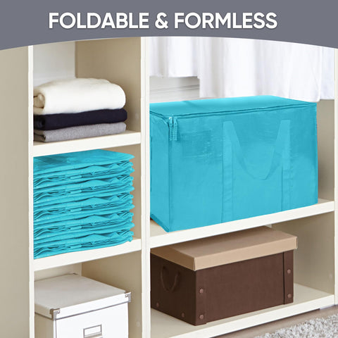 TICONN 6-pack aqua bags ideal for closet organization.
