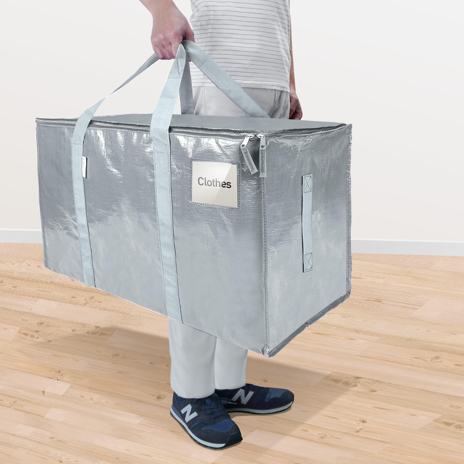 TICONN heavy-duty moving bag with wide wraparound handles for sturdy transport.