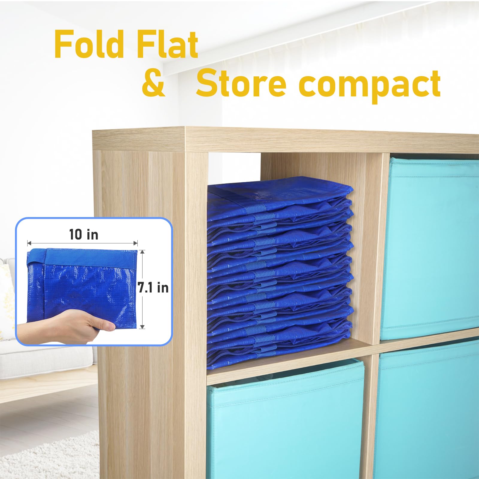 TICONN heavy-duty carrying handles provide strength for heavy loads