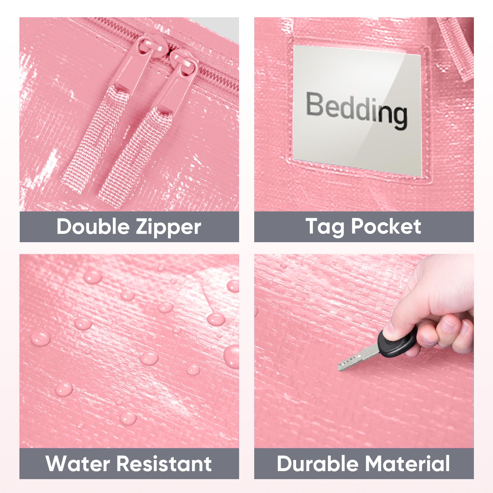 TICONN bags ideal for holiday storage and closet organization.