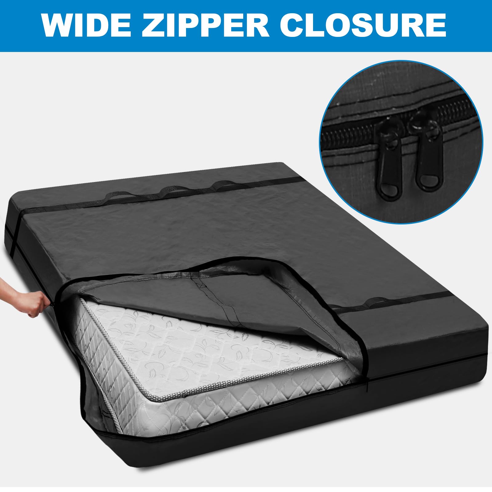 TICONN adjustable buckle straps minimize slack during transit