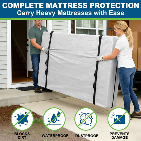 TICONN king-size bag shields from dust and stains when stored