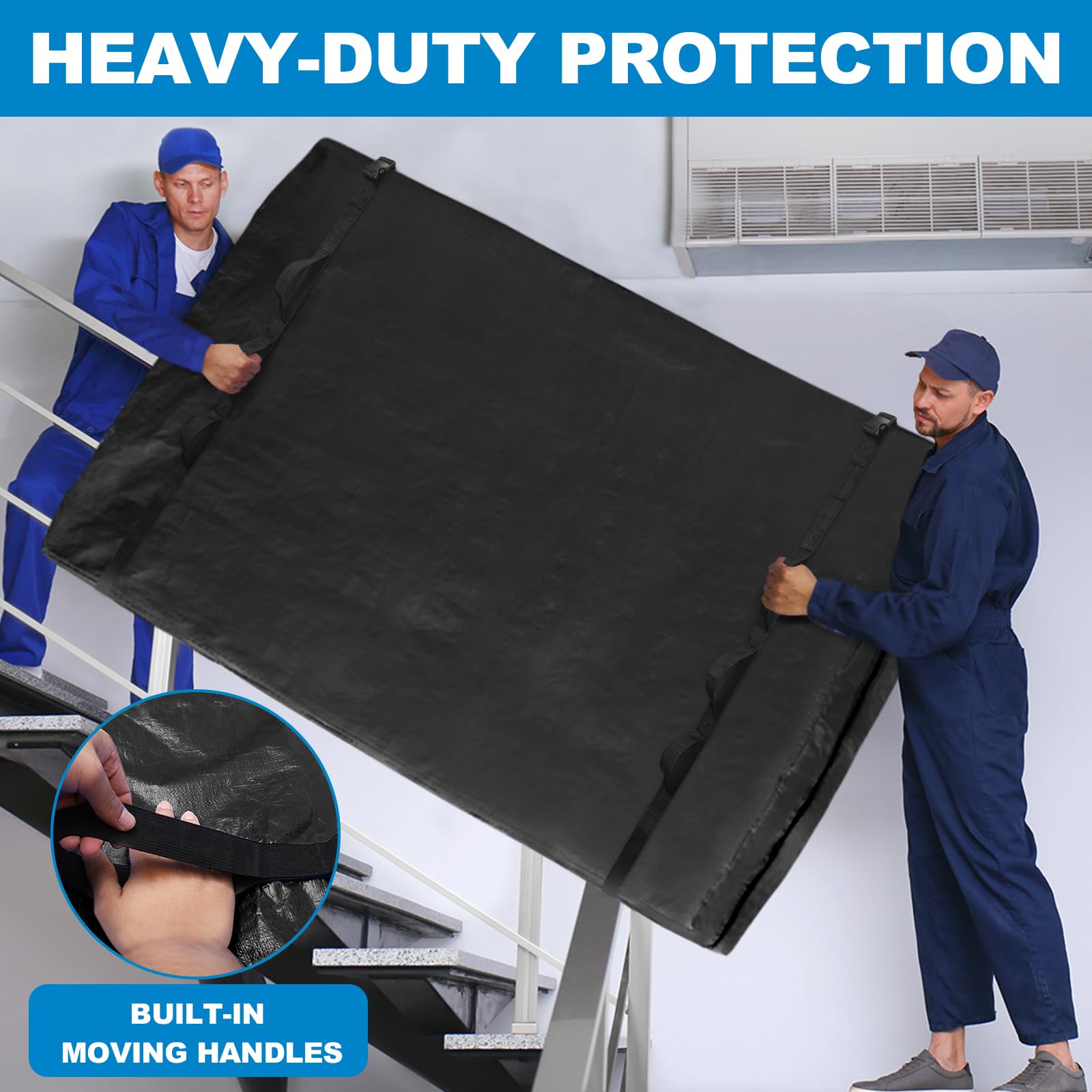 TICONN mattress bags reusable eco-friendly option for moves.