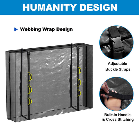 TICONN mattress bags size options fit Twin to California King.