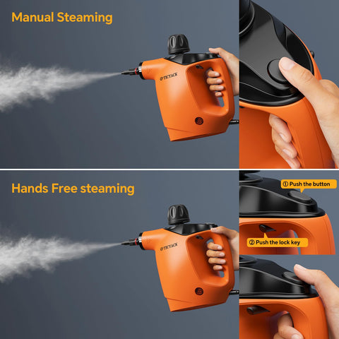 TICYACK 500ml capacity indicator supports longer cleaning sessions