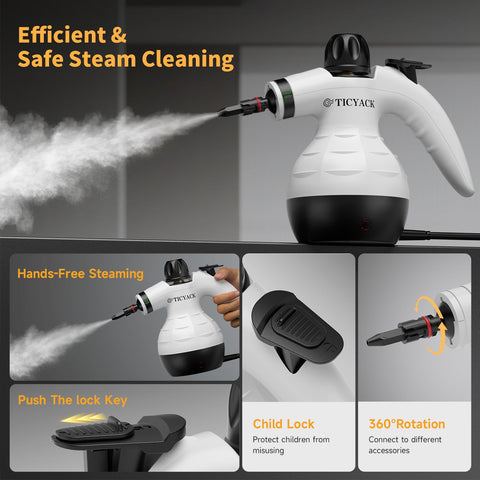 TICYACK heat-resistant shell helps prevent scalding during use.